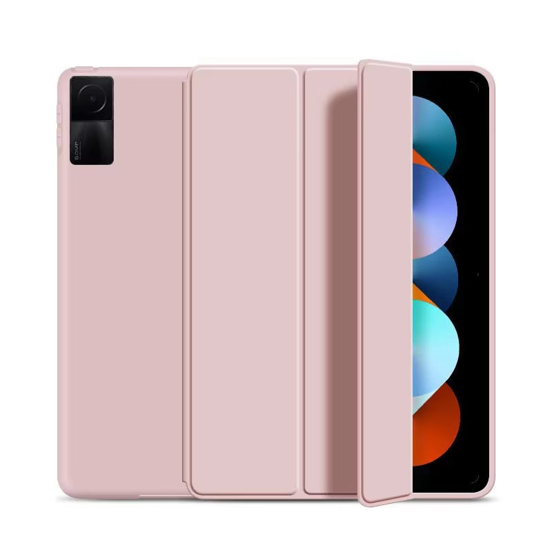For  Mi Pad 8 7 6 Pro 5 11.2 Case Redmi Pad SE 11 10.6 8.7 2 Pro 12.1 Auto Wake up & Sleep Silicone Cover Support Charging